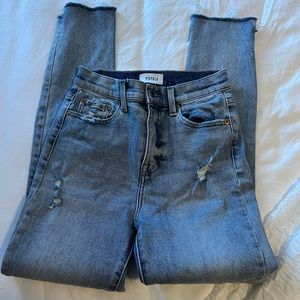 Pistola Blue Distressed Skinny Jeans
